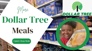 3 Cheap Dollar Tree Meals $15 Budget for Quick Budget Dinners