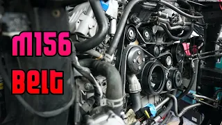 How to Replace Your Mercedes 63 AMG M156 V8 Serpentine Belt! - W164 ML63