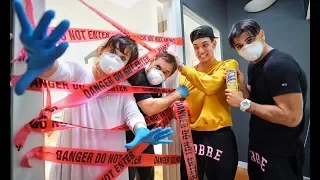 WE QUARANTINED OUR PARENTS for 24 HOURS! *PRANK*