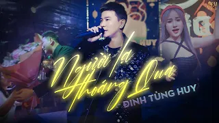 Nhành Hoa Thay Lá Như Em Thay Lòng - NGƯỜI LẠ THOÁNG QUA | Đinh Tùng Huy Hát Live Siêu Hay