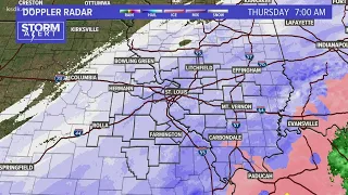 Winter storm brings heavy snow to St. Louis area Thursday