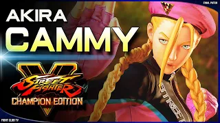 Akira (Cammy) ➤ Street Fighter V Champion Edition • SFV CE