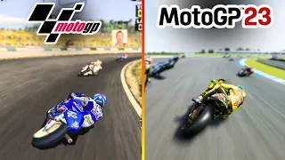 Evolution of MotoGP Video Games (2000-2023) (MotoGP 2023)