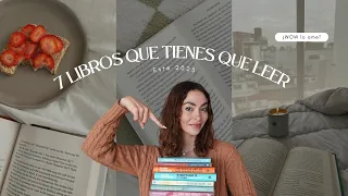 7 Libros que tienes que leer este AÑO (Crecimiento Personal)