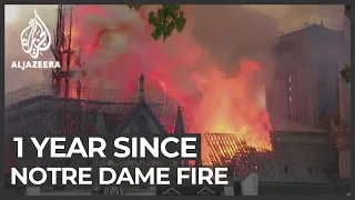 Notre Dame cathedral's bells mark one year after fire