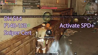 [Lifeafter] DH Season 14 Floor 140-150 [Sniper Cert] Activate SPD+