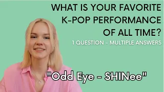 what is your favorite kpop performance?
