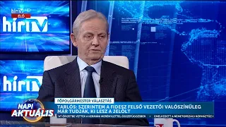 Napi aktuális - Tarlós István (2024-01-05) - HÍR TV