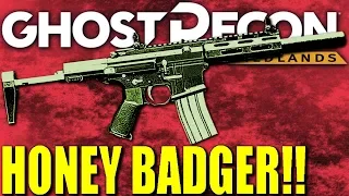 Ghost Recon Wildlands HONEY BADGER Review and Test