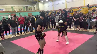 K1 light contact fight (ISKA Championship Birmingham) Richard Szileczki semifinal