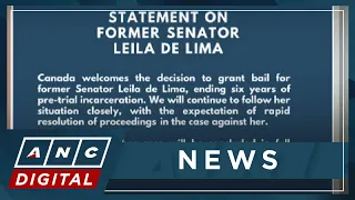 De Lima: I thank the Marcos gov't for respecting the independence of the judiciary | ANC