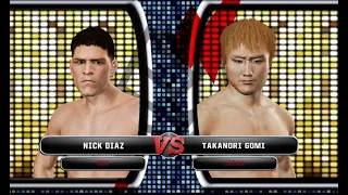 UFC 3 Undisputed: Pride: Nick Diaz vs Takanori Gomi