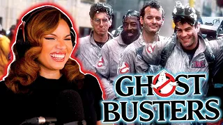 ACTRESS REACTS to GHOSTBUSTERS (1984) MOVIE REACTION! WHO YOU GONNA CALL?