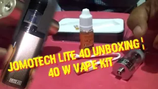 jomotech lite 40 unboxing¦40 w vape kit..