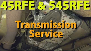 Jeep, Dodge, Chrysler Transmission Service - TIPS & TRICKS