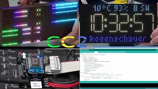 LED Matrix Anzeigen  - Ein Filetstück aus CC2tv #254