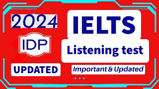 IELTS  Listening Test 22-01-2024  Listening Practice test with answers