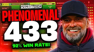 Klopp's PHENOMENAL 4-3-3 (92% Win Rate!) FM24 Tactics! | Football Manager 2024 Tactics