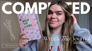 Completed Wreck This Journal