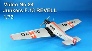 Step by Step 1/72 Junkers F.13 REVELL