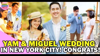 WEDDING! YAM CONCEPCION and MIGUEL CUUNJIENG "UNIQUE" CIVIL WEDDING NI NEW YORK CITY! CONGRATS!