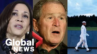 9/11 anniversary: Kamala Harris, George Bush help pay tribute to United 93 crash victims | FULL