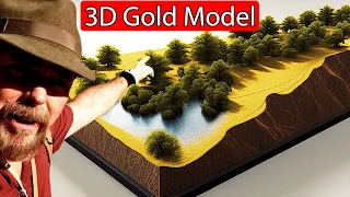 3D Models for Placer GOLD: Find Gold Every Time 🥇🏞️