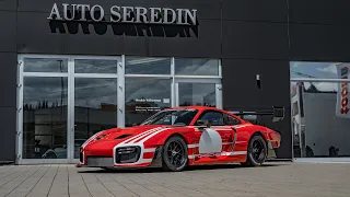 PORSCHE 935  "3 MILLION DOLLAR BABY" SALZBURG RED || BY AUTO SEREDIN GERMANY