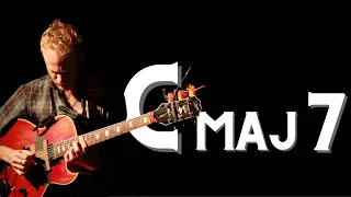 10 Guitar Scales to play over Cmaj7 (How to play over a Vamp)