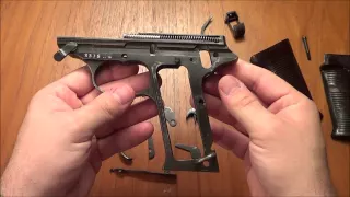 Walther P-38 P1 frame disassembly