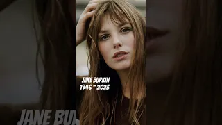 jane burkin - singer, actress & fashion inspiration for the burkin bag has passed away. RIP