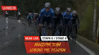 Movistar is leading the peloton - Stage 6 | La Vuelta 20