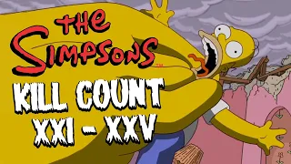 The Simpsons Treehouse of Horror KILL COUNT 21-25