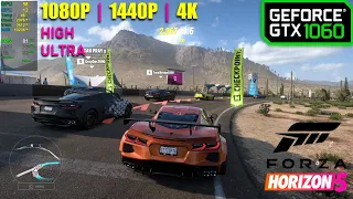 GTX 1060 | Forza Horizon 5 - 1080p, 1440p, 4K - High & Ultra