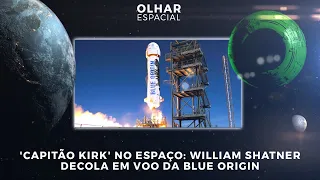 Capitão Kirk no espaço: veja como foi o voo de William Shatner a bordo de foguete da Blue Origin