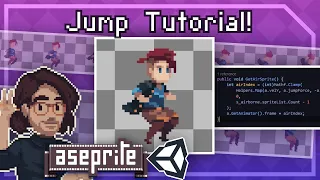 Pixel Art Class - Platformer Jump Animation