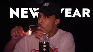 ASMR Smoking A Cigar On New Years Day... (Relax & Tingle)