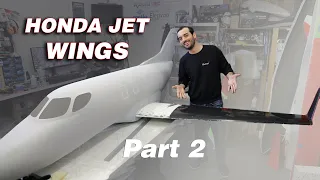 Building the HONDA JET RC Plane full composite, Part 2