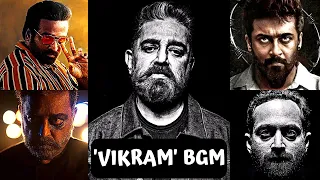 Ghost VS Amar VS Santhanam VS Rolex VS Vikram | Vikram Full Movie Background Music Test Anirudh BGM