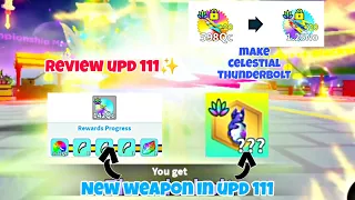 [Roblox]Review upd 111 | Make Celestial Thunderbolt | New 2 Weapon ( Venom dagger & Dragon Hearts )