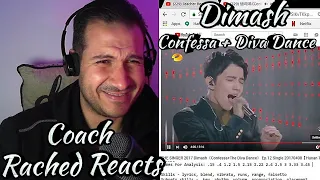 Vocal Coach Reaction & Analysis - Dimash - Confessa + Diva Dance