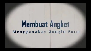 Membuat Angekt Menggunakan Google Form By Annur Fajri