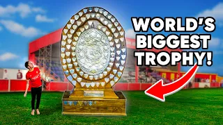 We Found The WORLD'S BIGGEST Trophy!