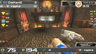 QuakeCon 2013 Group Stage (Group A) Dahang vs Rapha (map 1 of 3 ztn)