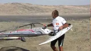 Speed World Record in windsurfing for Antoine Albeau : 52.05 knots in Luderitz, Namibia