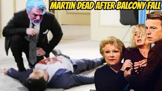 Martin's immortal death falling from the balcony, who will take the blame Y&R Spoilers Next Week