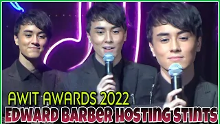 EDWARD BARBER HOSTING STINT AT AWIT AWARDS 2022