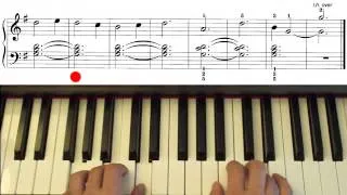 London Bridge is Falling Down, John Thompson`s easiest piano course, part 2