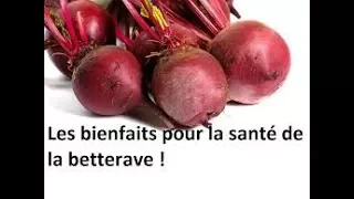 Quels sont les bienfaits de la betterave rouge ?