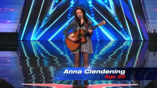 Anna Clendening Nervous Singer Delivers Stunning Hallelujah Cover   America's Got Talent 2014